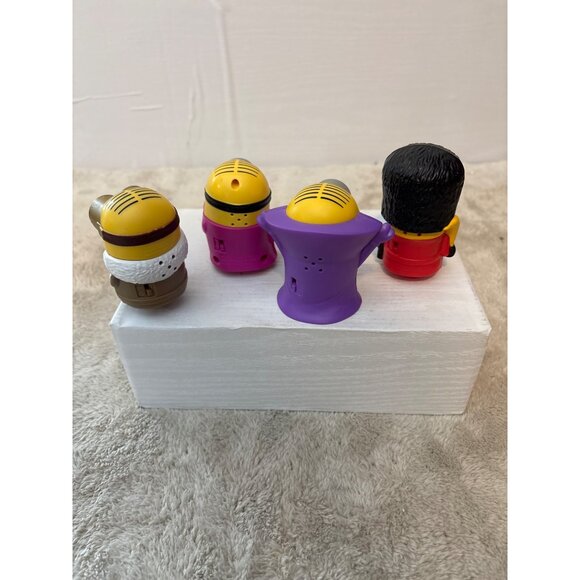 McDonalds 2016 Minions Toys Set Of 4 Universal Studios Collectibles - Picture 8 of 10